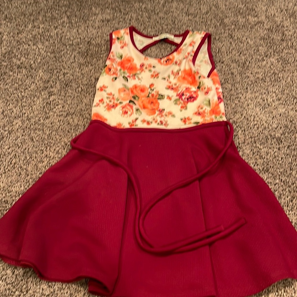 Girls flower dress